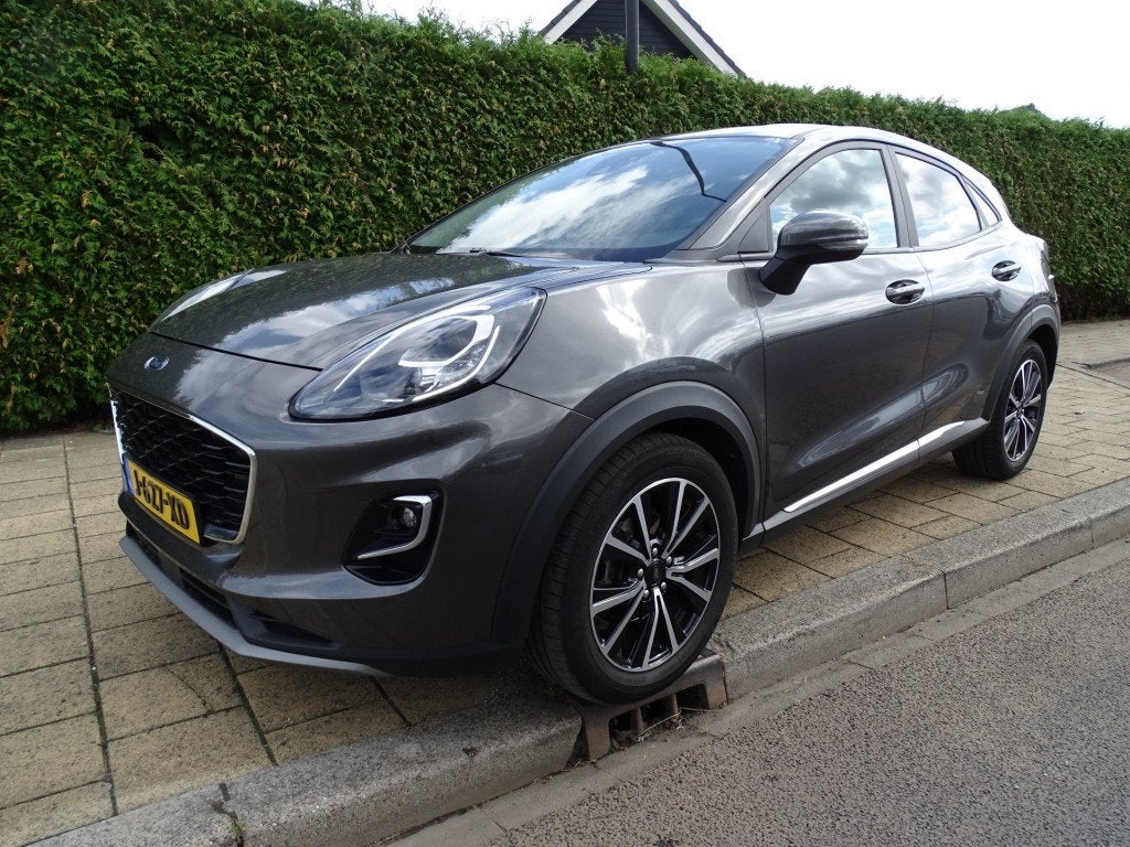 Ford PUMA 1.0 EB HYB. TITANIUM-Trkh-Carplay-Navi-Blth-Clima-, Auto's, Voorwielaandrijving, 125 pk, Euro 6, Met garantie (alle)