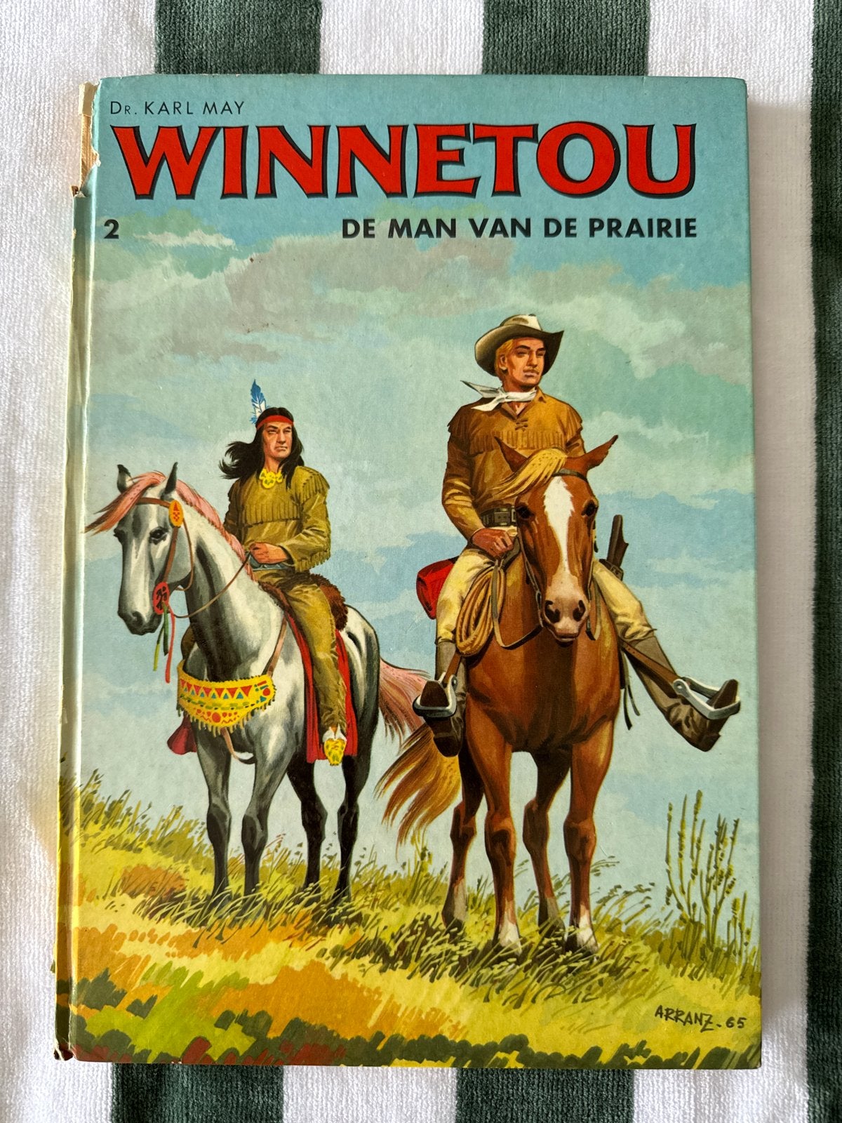 T.e.a.b. Winnetou De Man van de Prairie - Deel 2 (1965), Boeken, Stripboeken, Eén stripboek, Ophalen of Verzenden, Gelezen