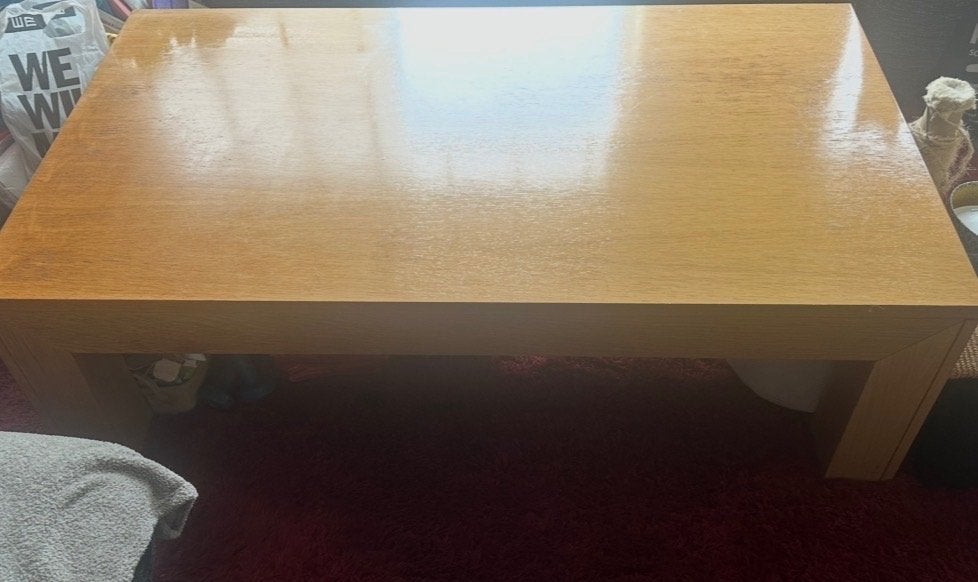 Salontafel, Ophalen, Gebruikt, 100 tot 150 cm, 50 tot 100 cm