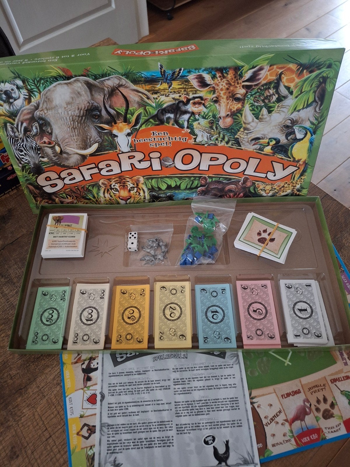 Safari opoly monopoly, Ophalen of Verzenden
