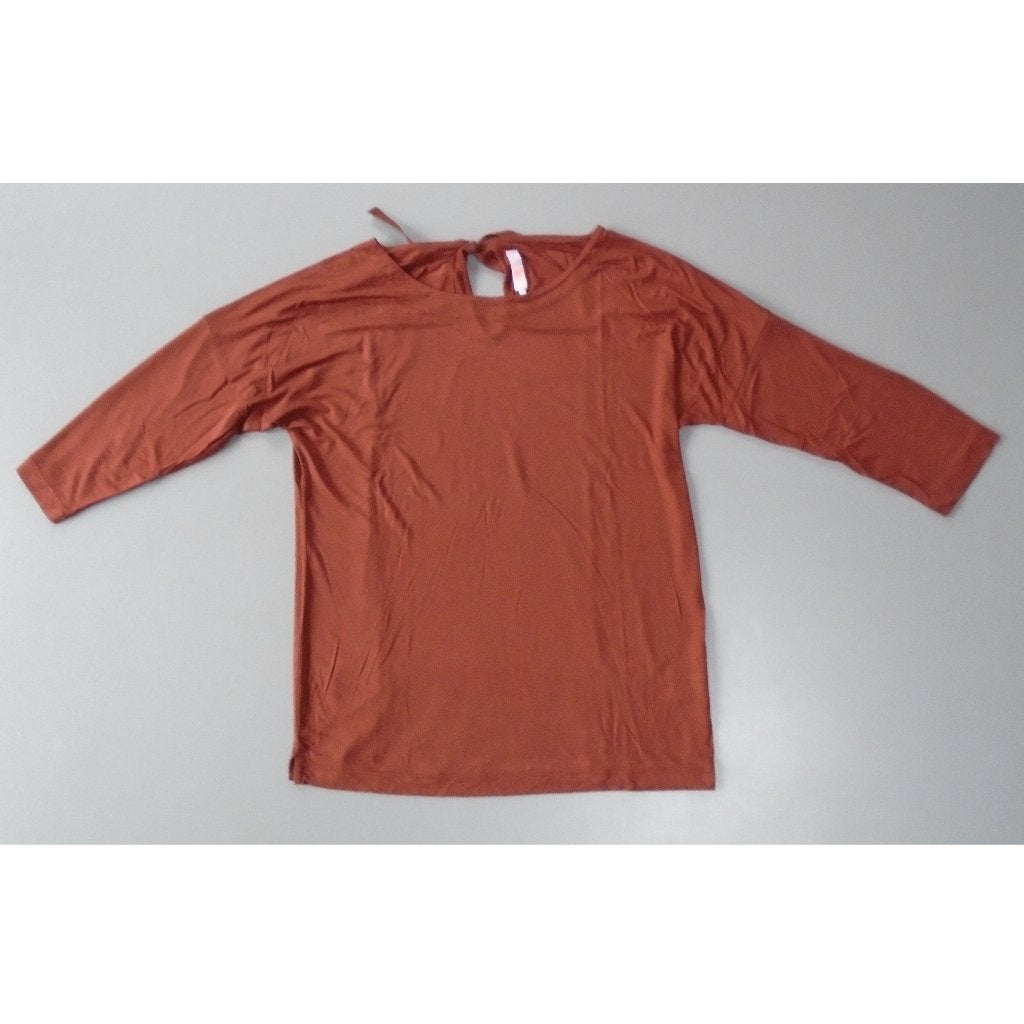 Top brique tuniek 36/S shirt, Verzenden, Zo goed als nieuw, Korte mouw, Maat 36 (S)