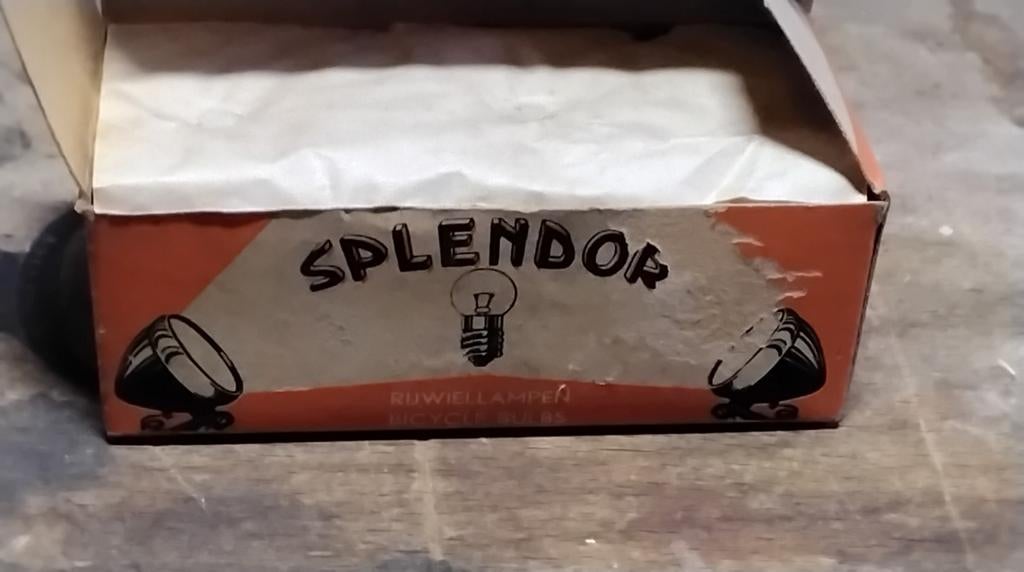 SPLENDOR FIETSLAMPJES, Ophalen of Verzenden