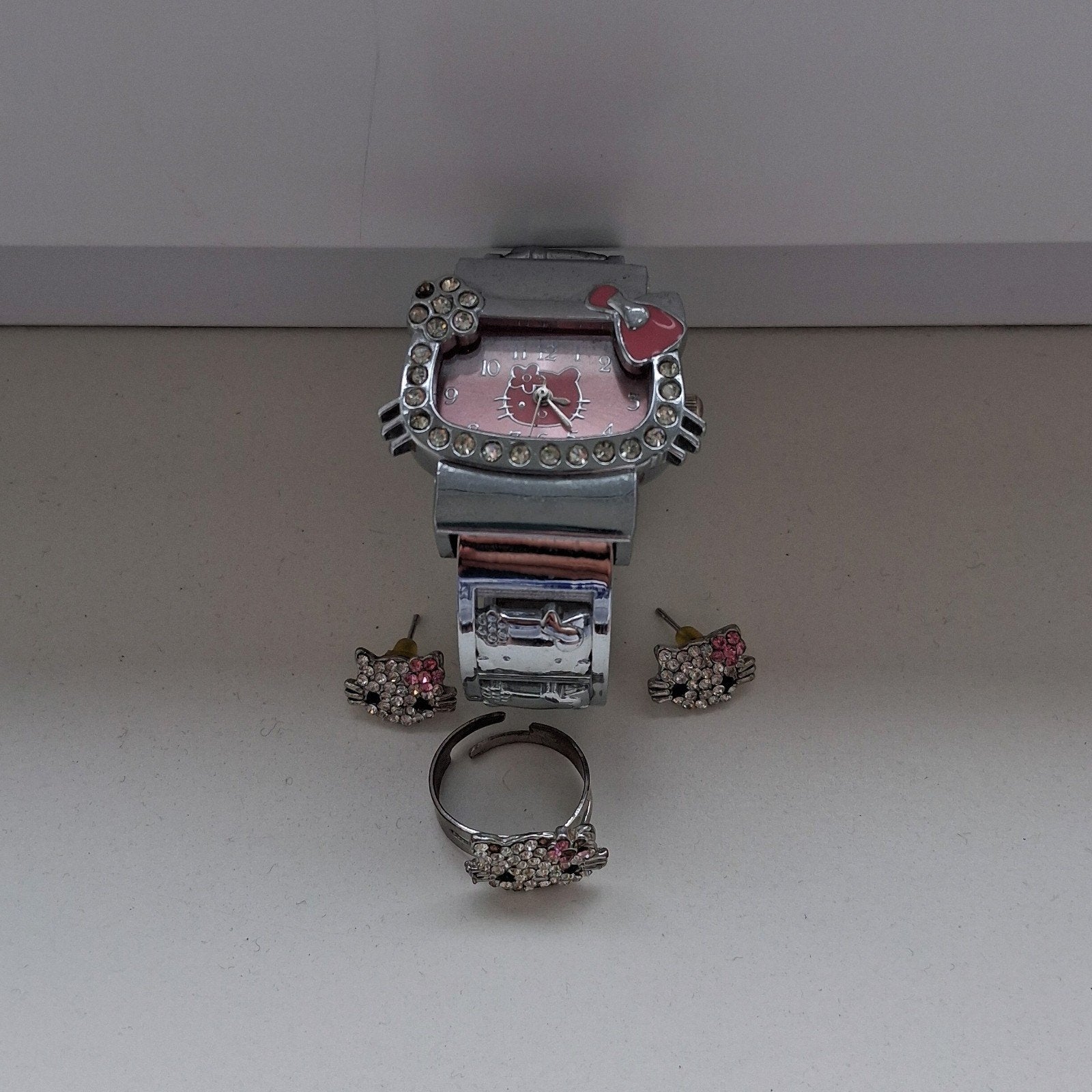 Sieraadsettje 'Hello Kitty', Ophalen, Zo goed als nieuw, Roze, Overige typen