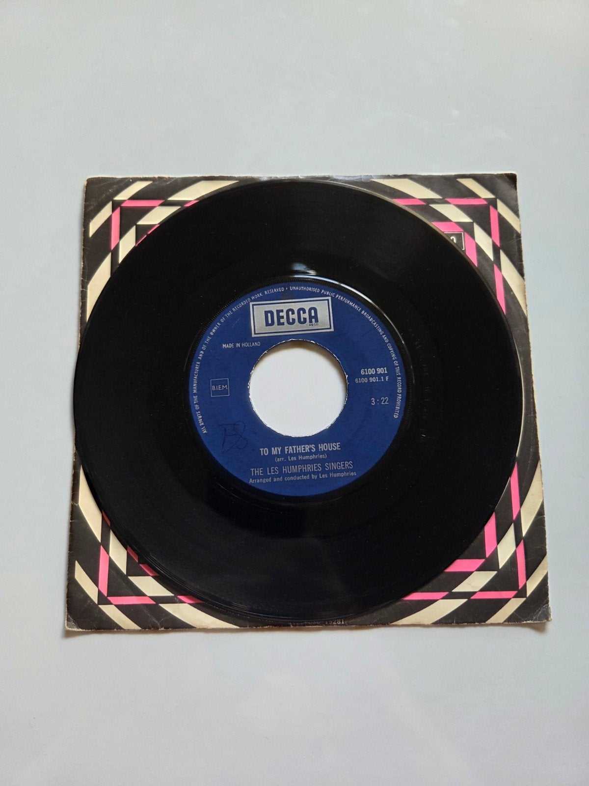 The les Humphries singers - To my father's home, Gebruikt, 7 inch, Single, Ophalen of Verzenden