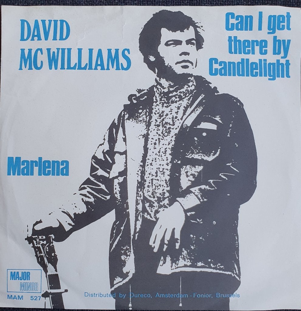 David McWilliams - Can I Get There By Candlelight, Cd's en Dvd's, Gebruikt, Verzenden, 7 inch, Beschermende buitenhoes