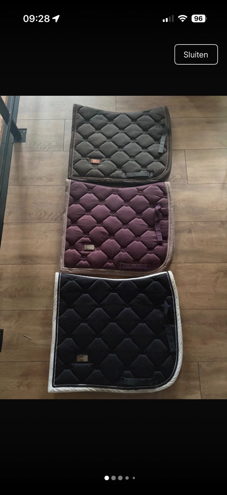 Equestrian stockholm dekje full dressuur, Ophalen of Verzenden, Zo goed als nieuw