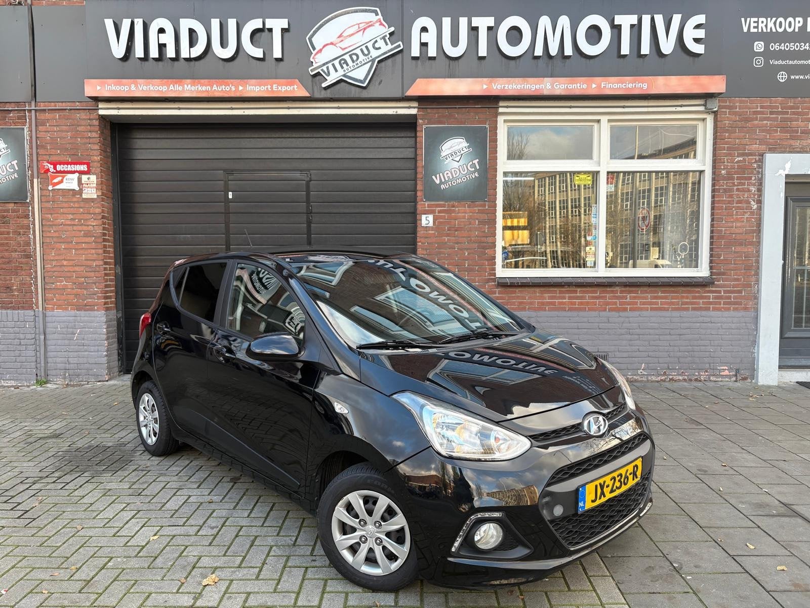 Hyundai I10 1.0i i-Motion Go! 2016 NAP, Auto's, Voorwielaandrijving, Dealer onderhouden, Stof, Gebruikt