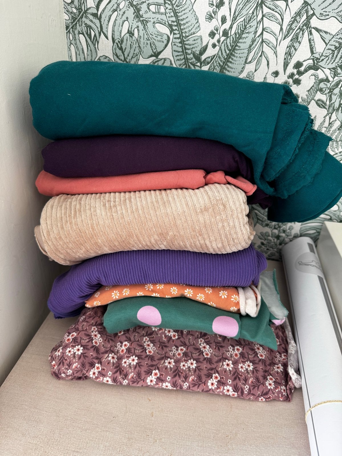 Stoffen in diverse kleuren en maten, Ophalen, Overige materialen, Meerkleurig, Nieuw