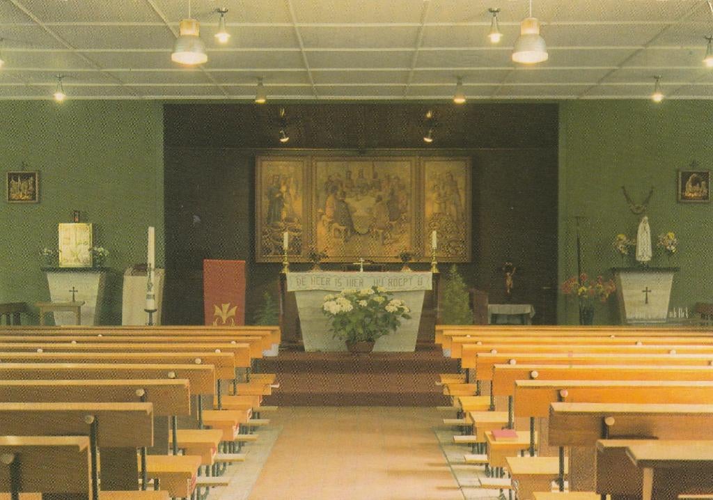 BEEKBERGEN St. Willibrord Kerk Interieur, Verzenden, 1980 tot heden, Ongelopen, Gelderland
