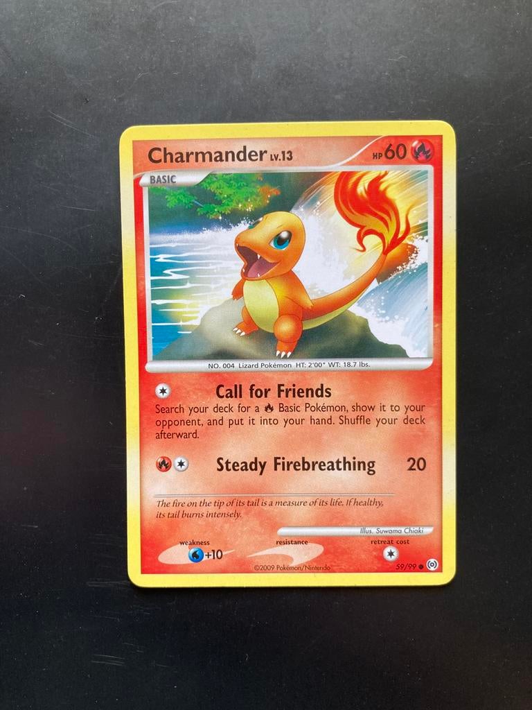 Pokemon kaart Charmander, Hobby en Vrije tijd, Verzamelkaartspellen | Pokémon, Ophalen of Verzenden, Zo goed als nieuw