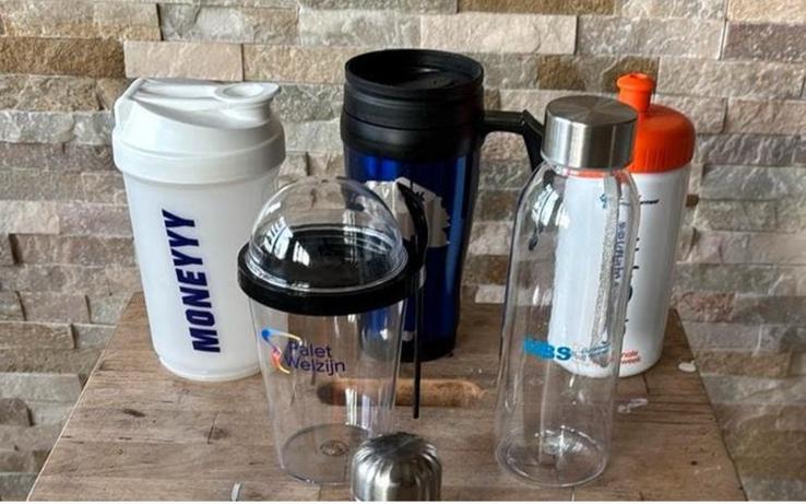 Diverse (water) flesjes, bidons ed, Ophalen of Verzenden, Zo goed als nieuw