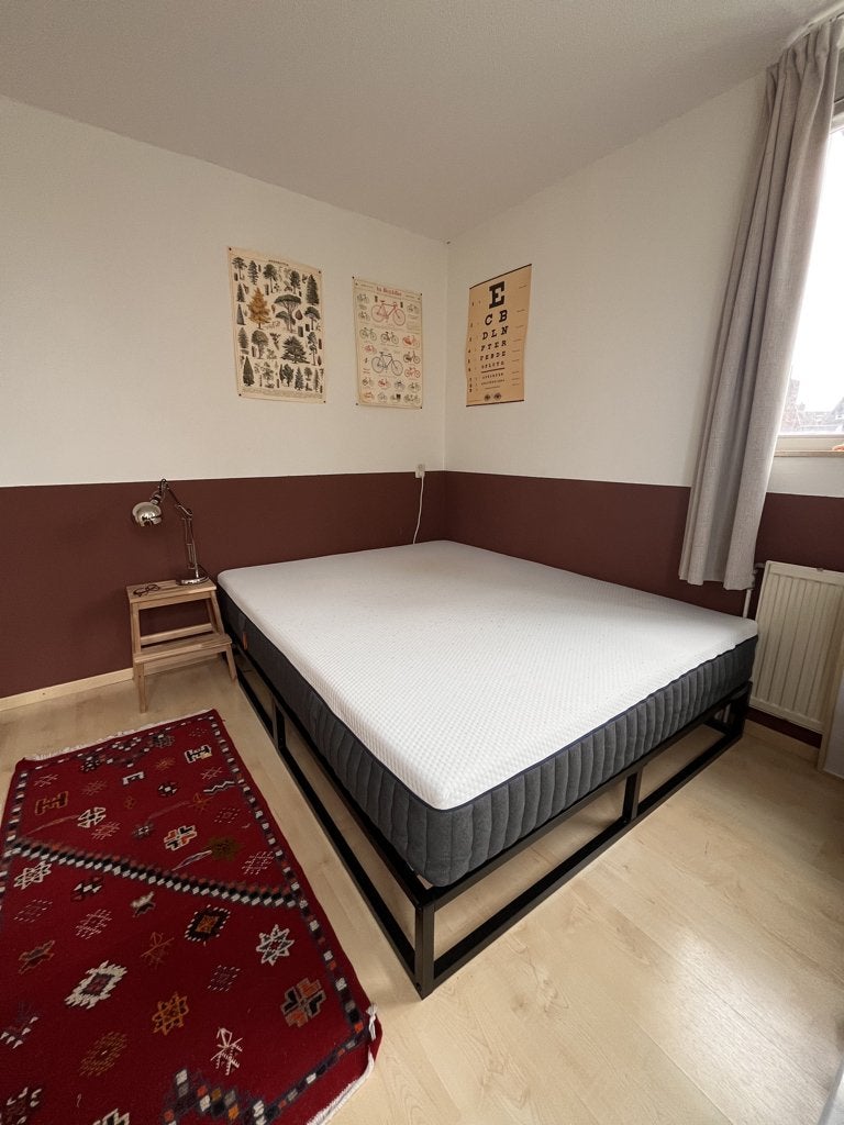 EMMA Hybrid II Bedframe + matras 160x200 (Nieuw €2200), Huis en Inrichting, Ophalen, Verstelbaar, Zwart, 200 cm