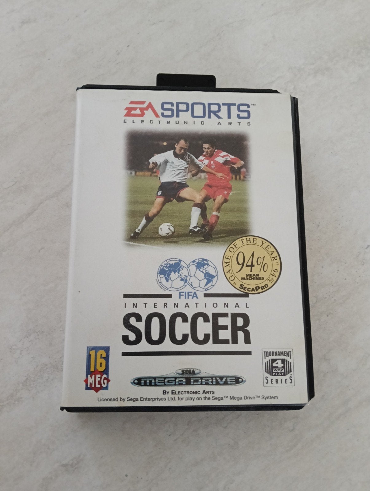 Fifa international soccer Sega Mega Drive, Ophalen of Verzenden, Gebruikt, Sport, Mega Drive