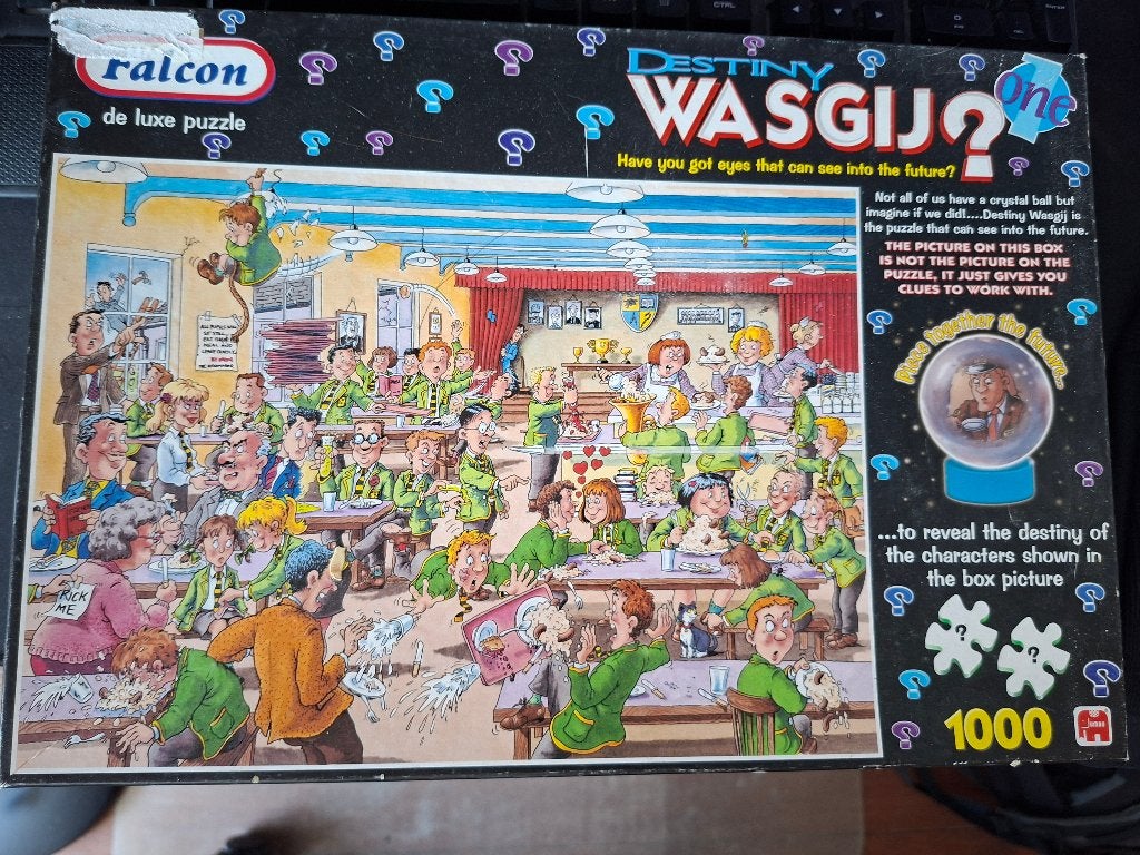 wasgij legpuzzel, Ophalen, 500 t/m 1500 stukjes, Gebruikt, Legpuzzel