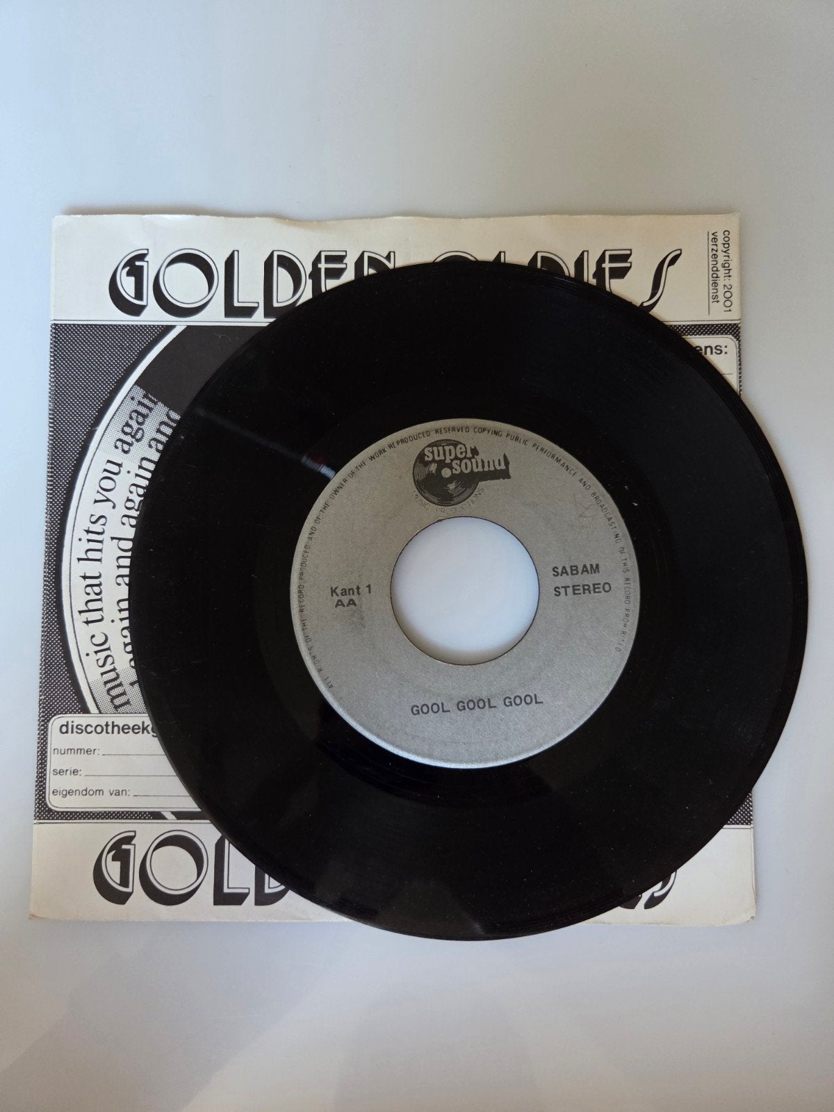 Kant A Gool Gool Gool, Ophalen of Verzenden, Gebruikt, 7 inch, Pop