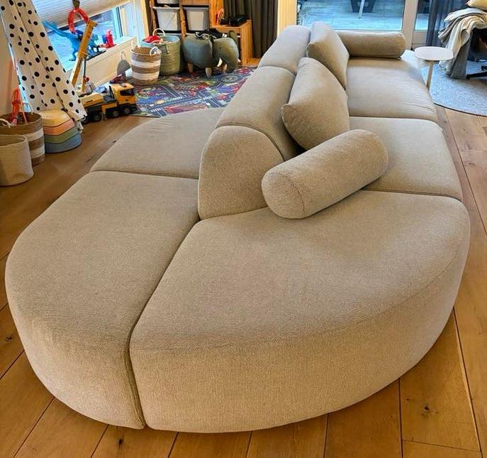Grote modulaire bank, sofa 4x6, model x6 kleur 09, Ophalen, 300 cm of meer, 75 tot 100 cm, Zo goed als nieuw