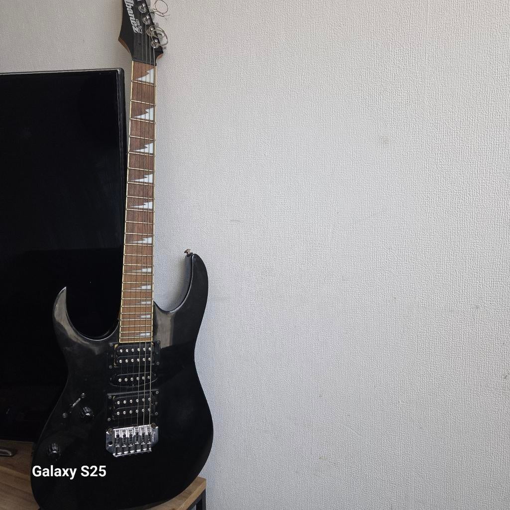 Ibanez elektrische gitaar, linkshandig, Muziek en Instrumenten, Snaarinstrumenten | Gitaren | Elektrisch, Ophalen of Verzenden