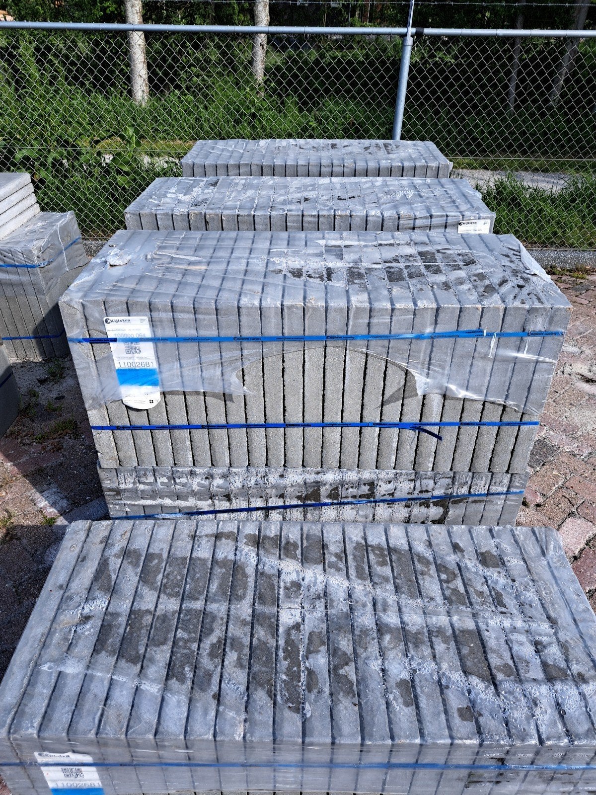 betontegels 50x50x5cm grijs mvk, Ophalen, Nieuw, Beton, Terrastegels