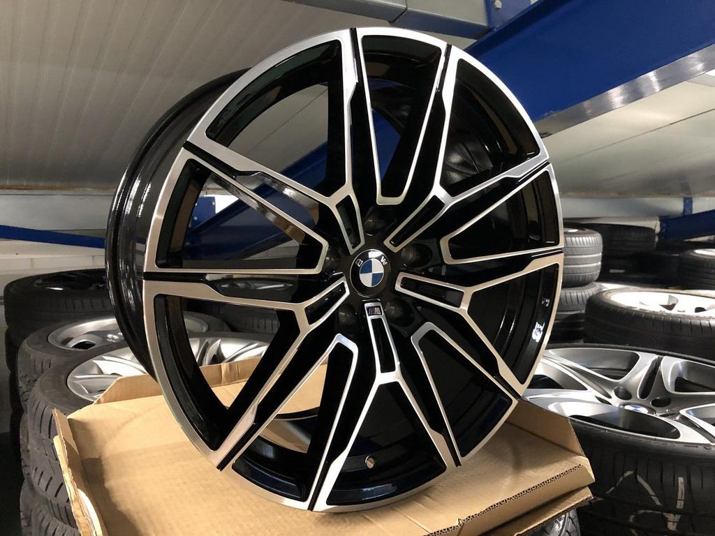 NIEUWE 18inch BMW Black 825M Style Velgen set! 5x120, Auto-onderdelen, Banden en Velgen, 18 inch, -, -, Banden en Velgen