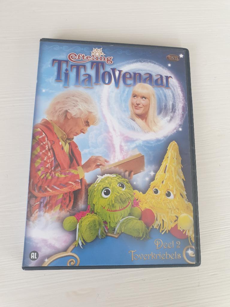 Efteling dvd Ti Ta Tovenaar deel 2 Toverkriebels, Verzamelen, Efteling, Ophalen of Verzenden, Gebruikt, Overige typen