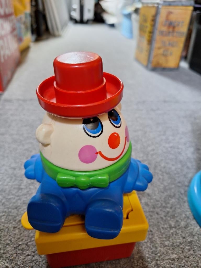 Vintage Playskool Pop-Up Clown Speelgoed, Ophalen of Verzenden, Gebruikt, Jongen of Meisje