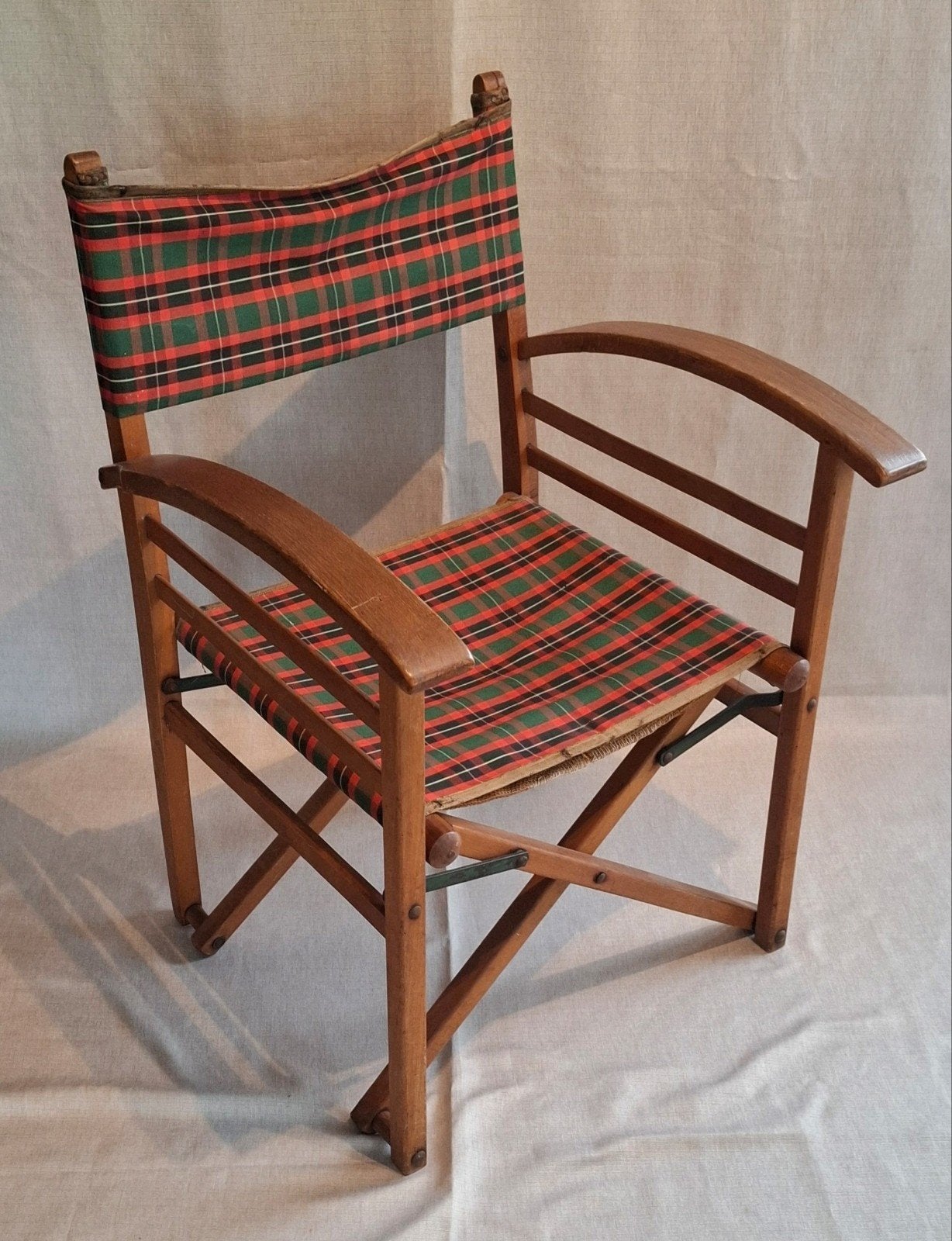Vintage Italiaanse Regisseursstoel / Safaristoel, Ophalen of Verzenden