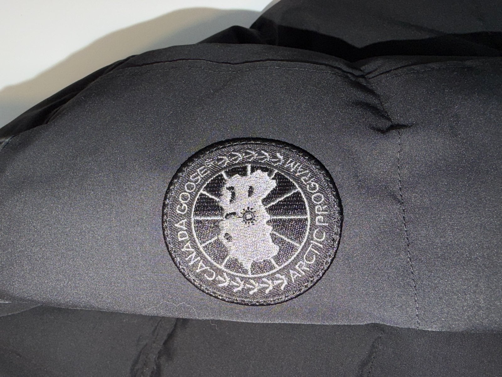 Canada Goose MacMillan Parka Zwart - Maat M, Ophalen of Verzenden, Gedragen, Maat 48/50 (M), Zwart
