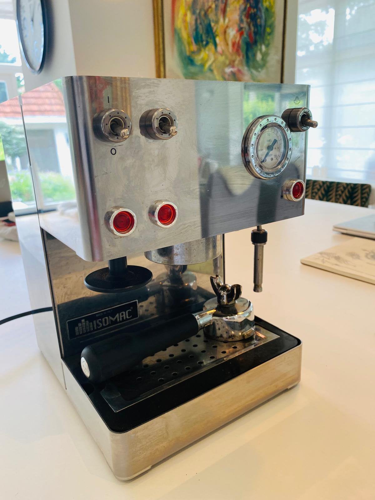 Isomac Koffie espresso machine, Ophalen, Gebruikt, Toebehoren, Overige merken