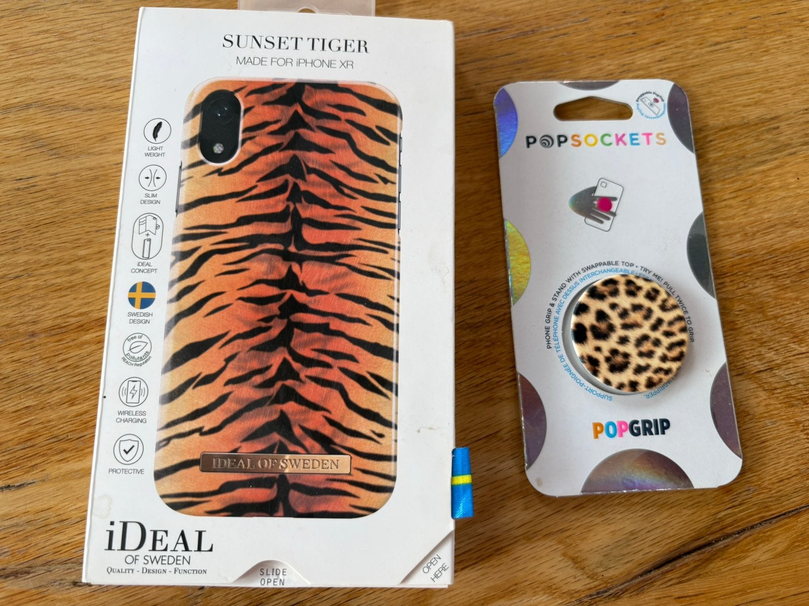 iDeal of Sweden iPhone XR hoesje + PopSockets PopGrip, Ophalen of Verzenden, Nieuw