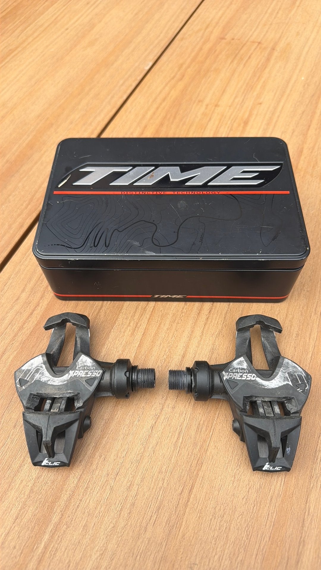 Time Xpresso 10 carbon racefiets pedalen, Fietsen en Brommers, Fietsonderdelen, Ophalen of Verzenden, Zo goed als nieuw, Racefiets