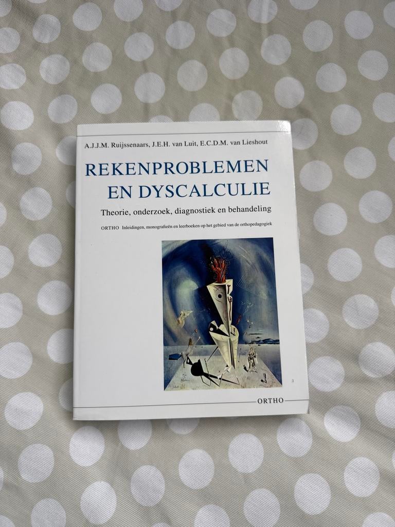 J.E.H. van Luit - Rekenproblemen en dyscalculie, Zo goed als nieuw, Gamma, HBO, J.E.H. van Luit; A.J.JM. Ruijssenaars; E.C.D.M. van Lieshout