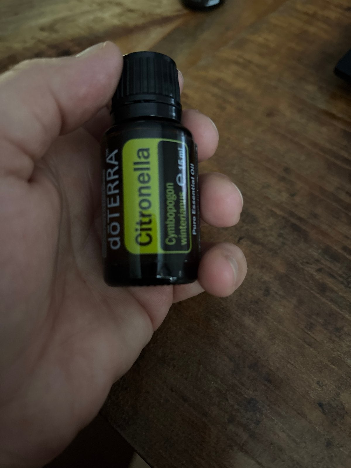 doTERRA Citronella Essentiële Olie 15ml - Houdbaar tot 12/20, Ophalen, Nieuw, Overige typen