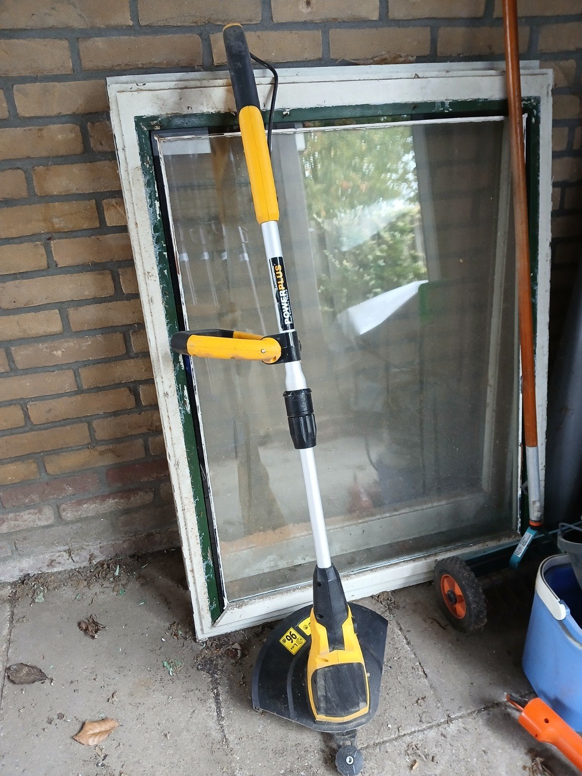 Grasmaaier Powerplus Gardenpro, Ophalen, Cirkelmaaier, Gebruikt, Elektrische grasmaaier