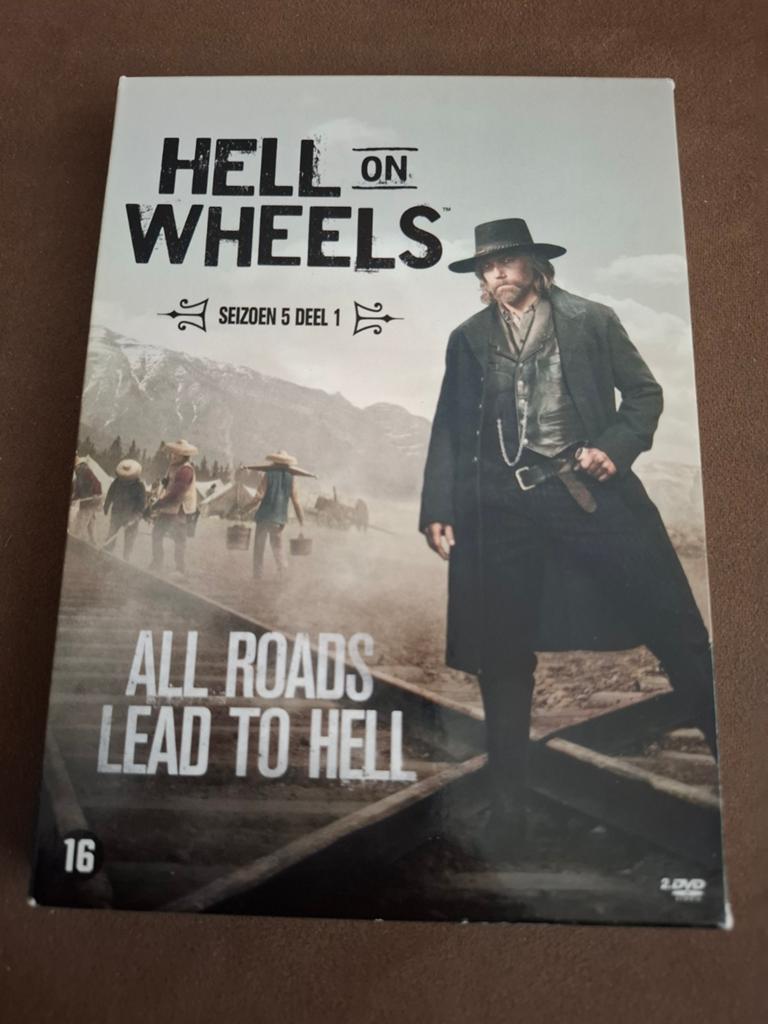 2 Dvd's Hell on Wheels Seizoen 5 Deel 1, Ophalen, Vanaf 16 jaar, Boxset, Zo goed als nieuw