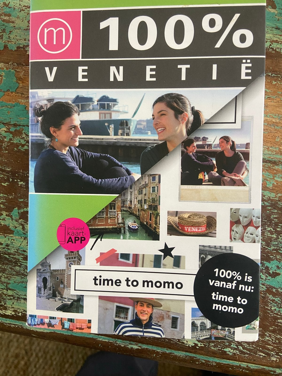 100% Venetië - Time to Momo Reisgids met Kaart-App, Boeken, Overige merken, Europa, Ophalen of Verzenden, Zo goed als nieuw