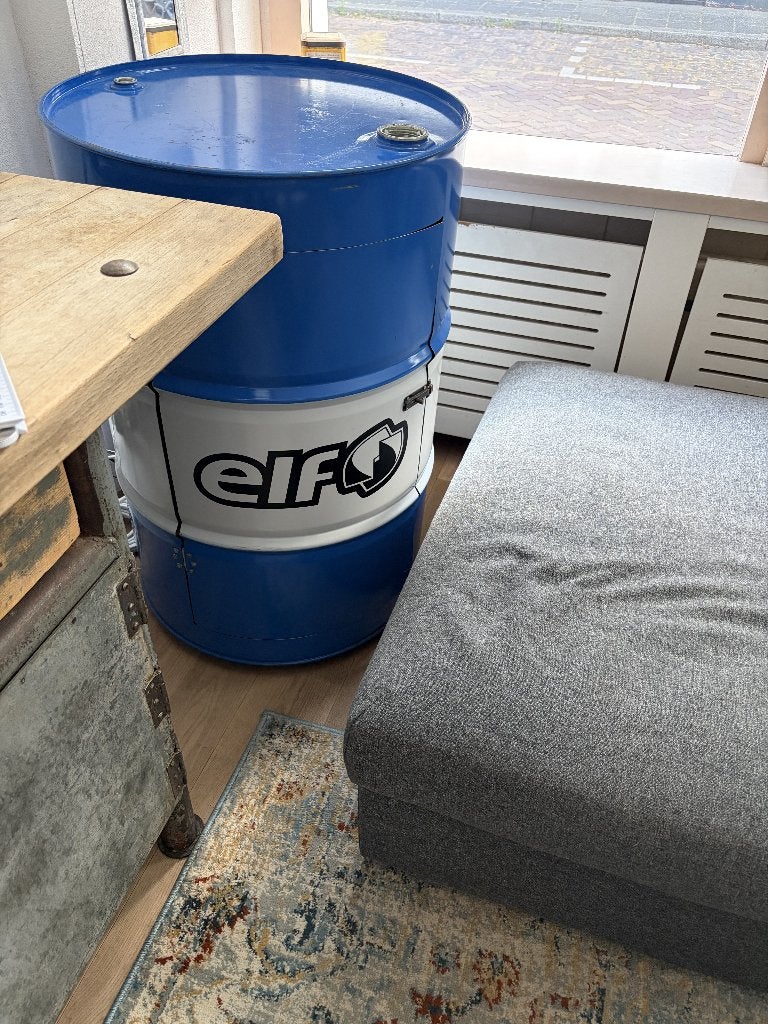 Olievat | Elf | Renault, Ophalen, Gebruikt
