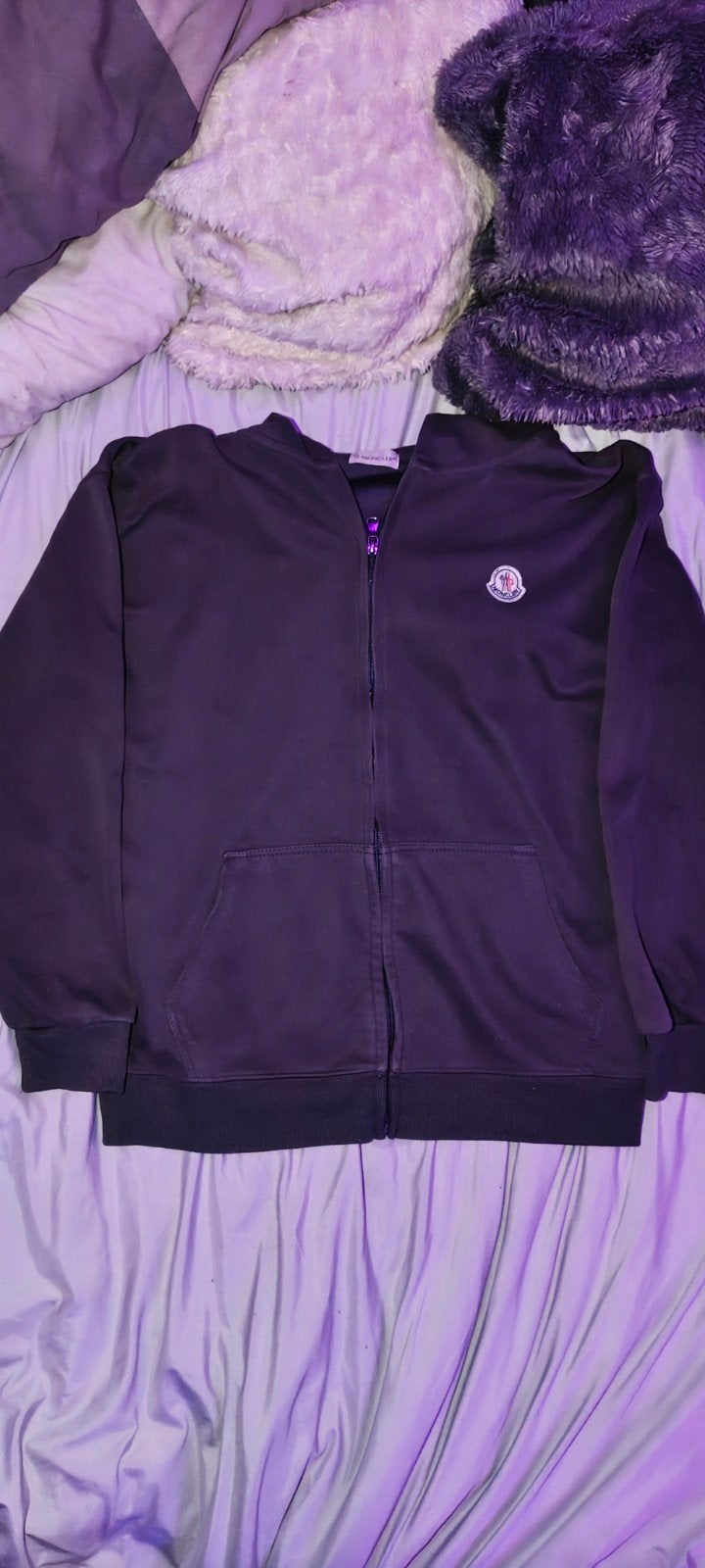 Moncler Zip Hoodie - Maat L, Kleding | Heren, Verzenden, Gedragen, Moncler