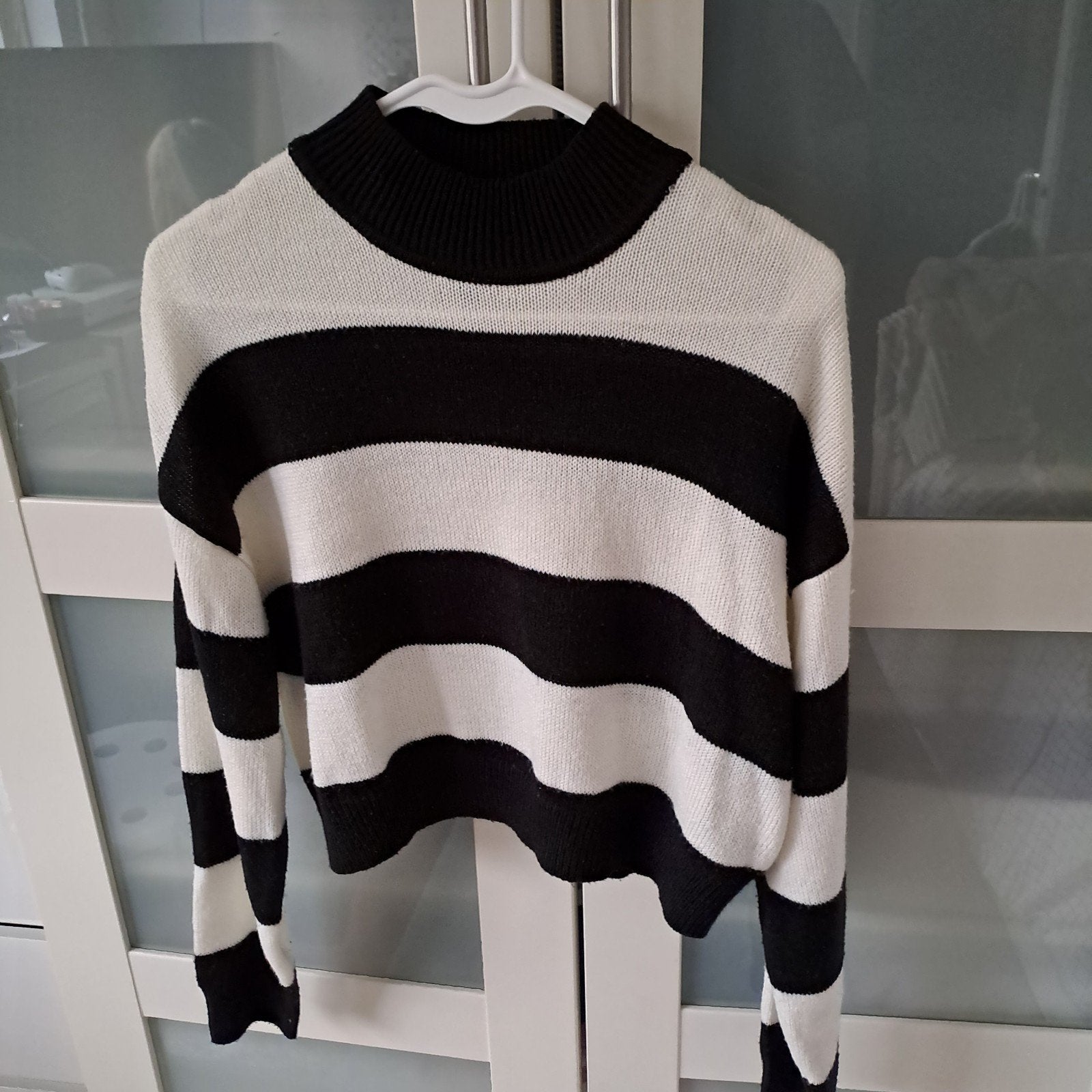 H&M Divided gestreepte trui zwart-wit, Zwart, H&M Divided, Nieuw, Ophalen of Verzenden