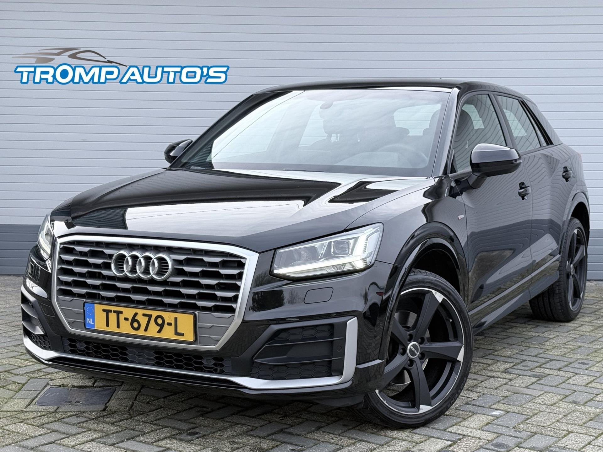 Audi Q2 30 TDI 2X S-LINE|AUTOMAAT|LED|NAVI|CRUISE|ORIG NL|, Auto's, Audi, 4 cilinders, Zwart, Origineel Nederlands, Bedrijf