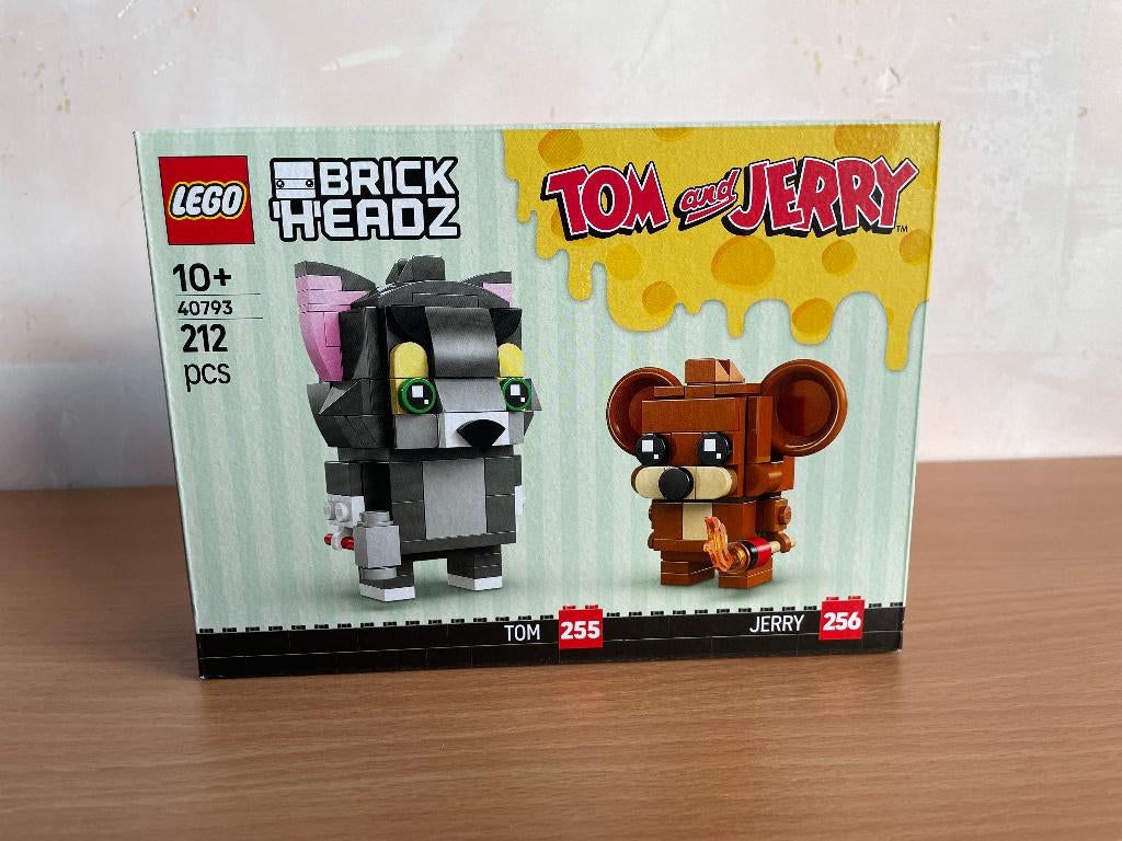 LEGO BrickHeadz 40793 | Tom en Jerry | NIEUW, BrickHeadz, Lego, Ophalen of Verzenden, Complete set