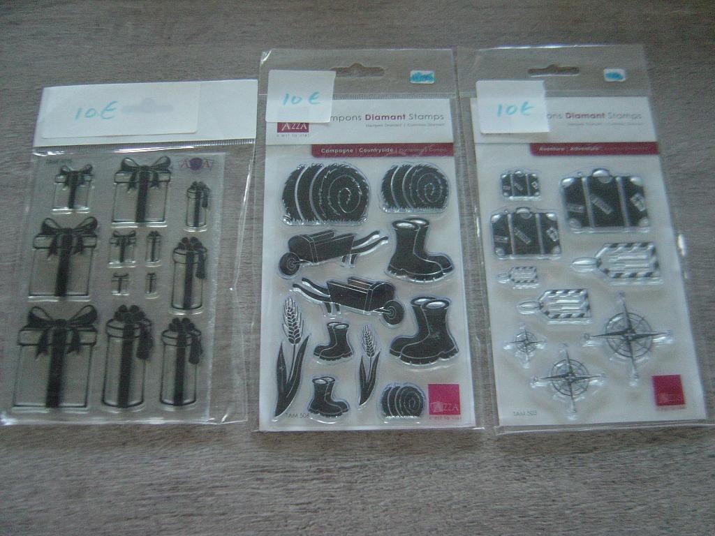 Stempels van AZZA diamant stamps, Ophalen of Verzenden, Nieuw, Clearstamp