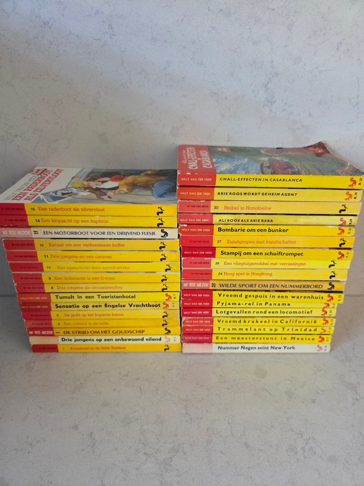 Bob Evers - Complete serie 1 tm 32, Boeken, Stripboeken, Complete serie of reeks, Ophalen of Verzenden, Gelezen