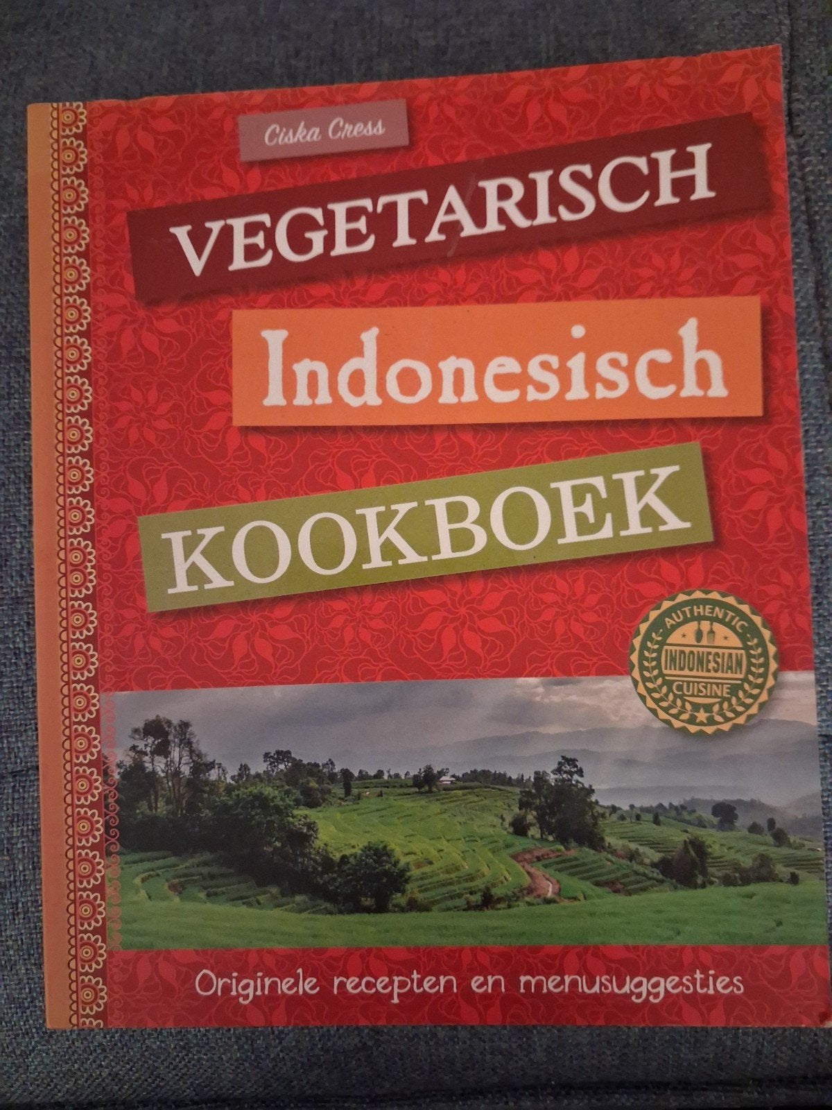 Vegetarisch Indonesisch Kookboek - Ciska Cress, Vegetarisch, Zo goed als nieuw, Ciska Cress, Azië en Oosters