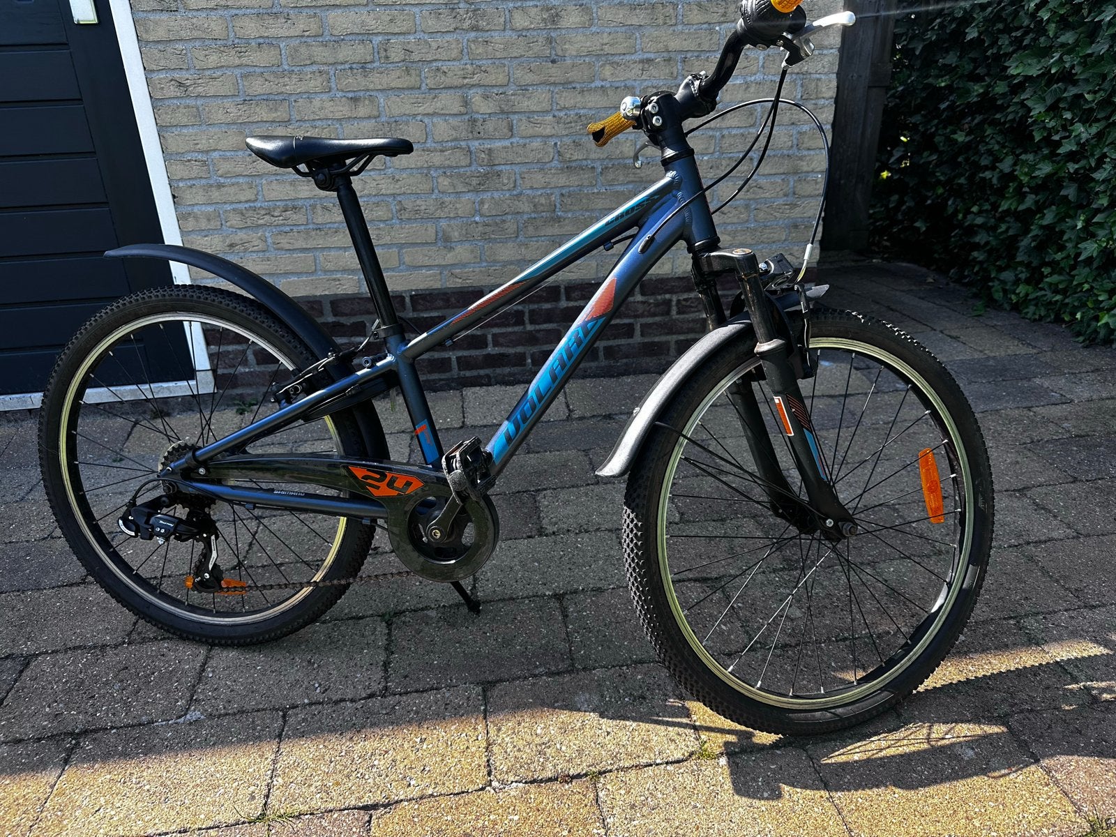 Kinderfiets 20 inch met versnellingen, Ophalen of Verzenden, Gebruikt, Velgrem, 16 tot 20 inch