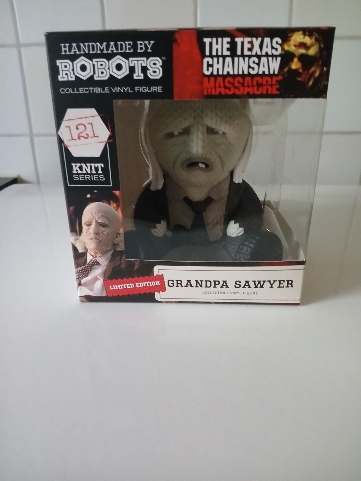 Grandpa Sawyer The Texas Chainsaw Massacre Vinyl Figuur, Ophalen, Nieuw