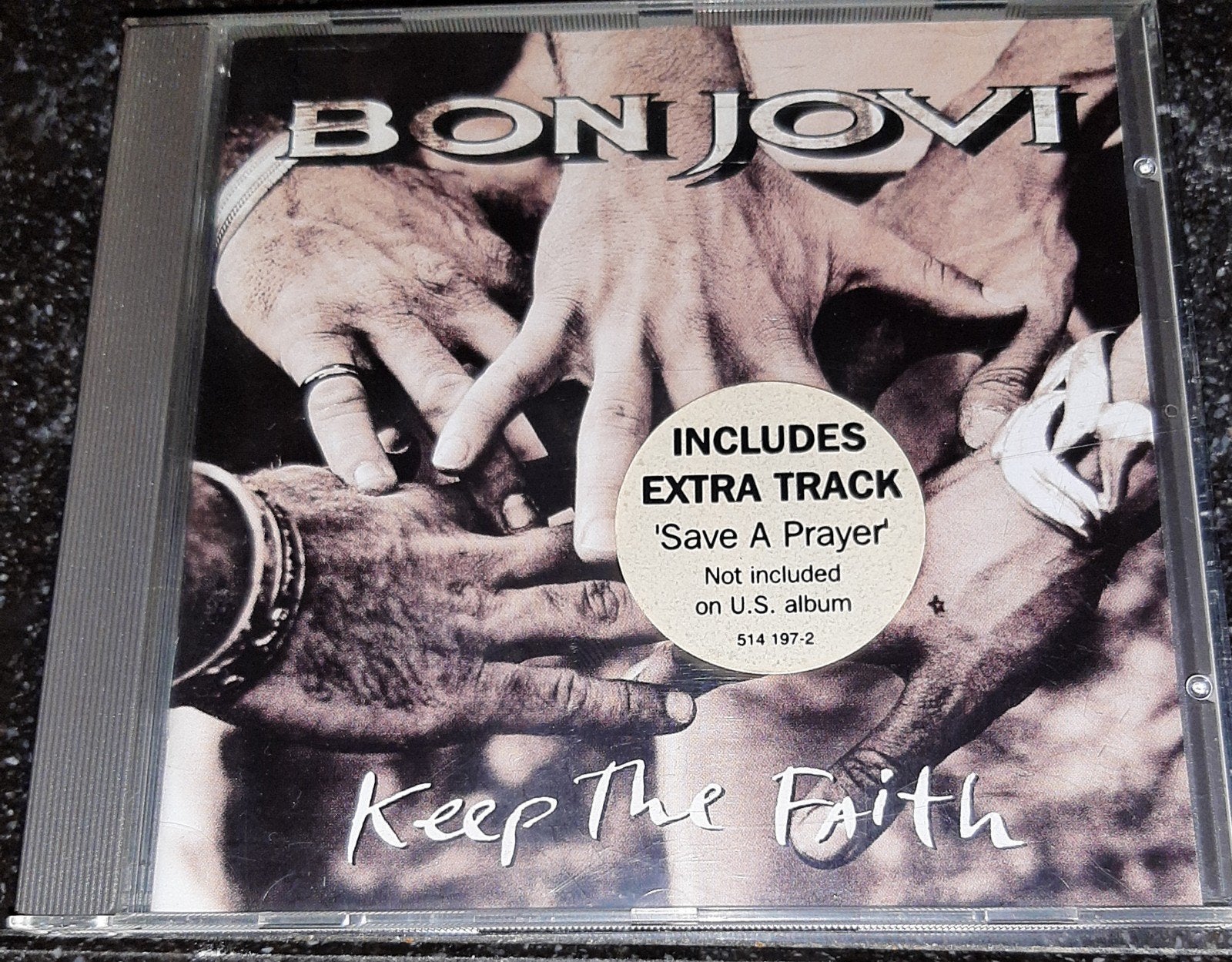 Bon Jovi keep the faith, Cd's en Dvd's, Bonusmateriaal, Hard Rock, Ophalen of Verzenden, Zo goed als nieuw