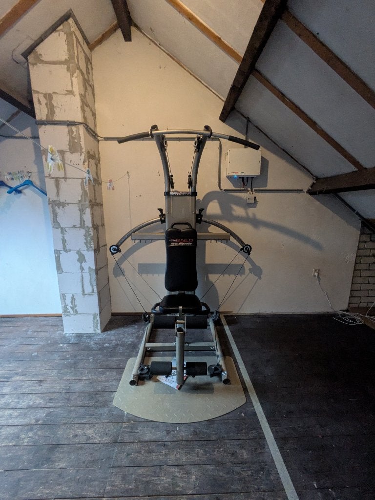 finnlo bio force kracht station, Sport en Fitness, Ophalen, Benen, Gebruikt, Krachtstation