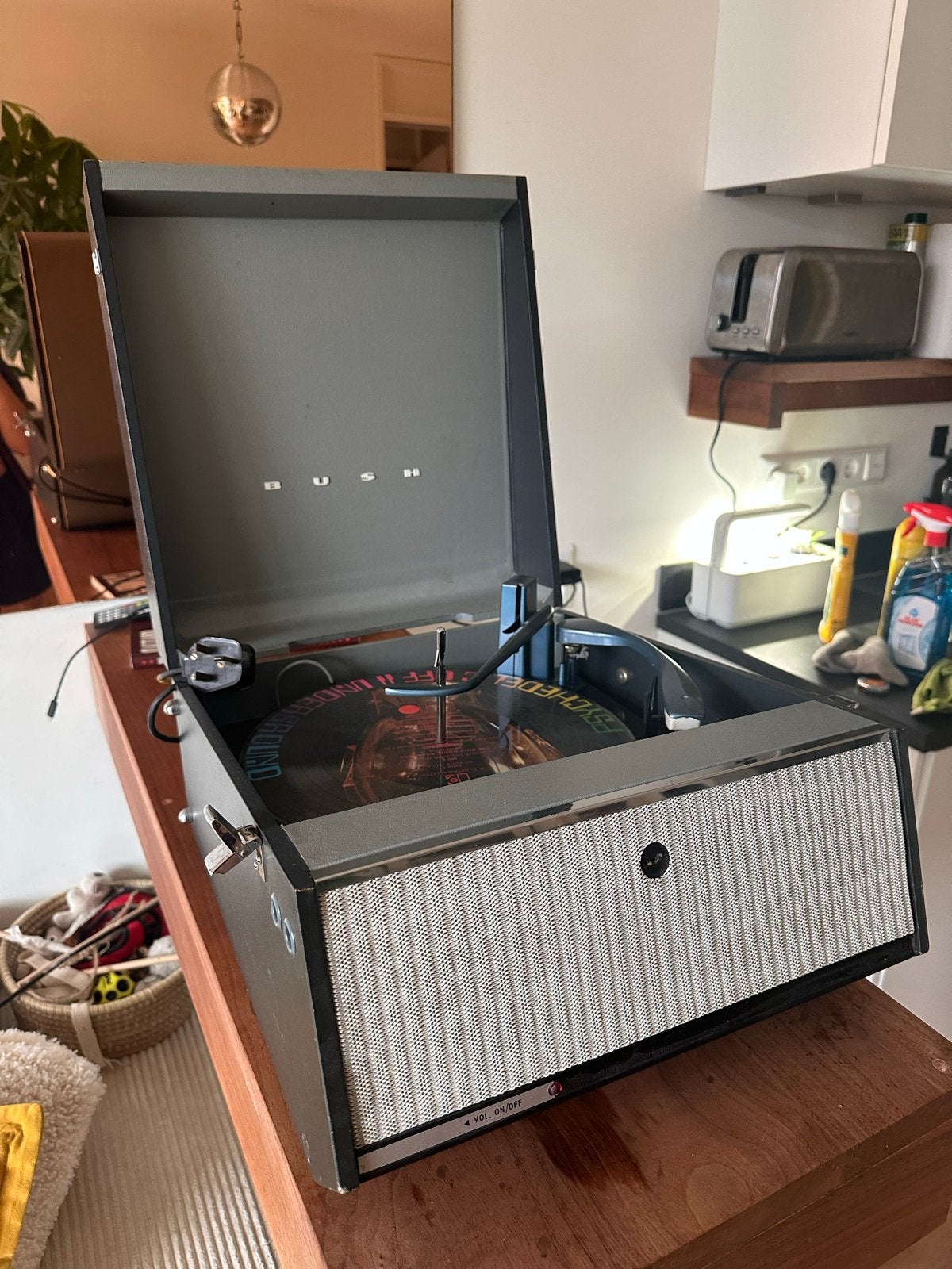 Vintage Bush SRP31D Record Player | Late 1950s | Working, Ophalen, Gebruikt, Platenspeler, Overige merken
