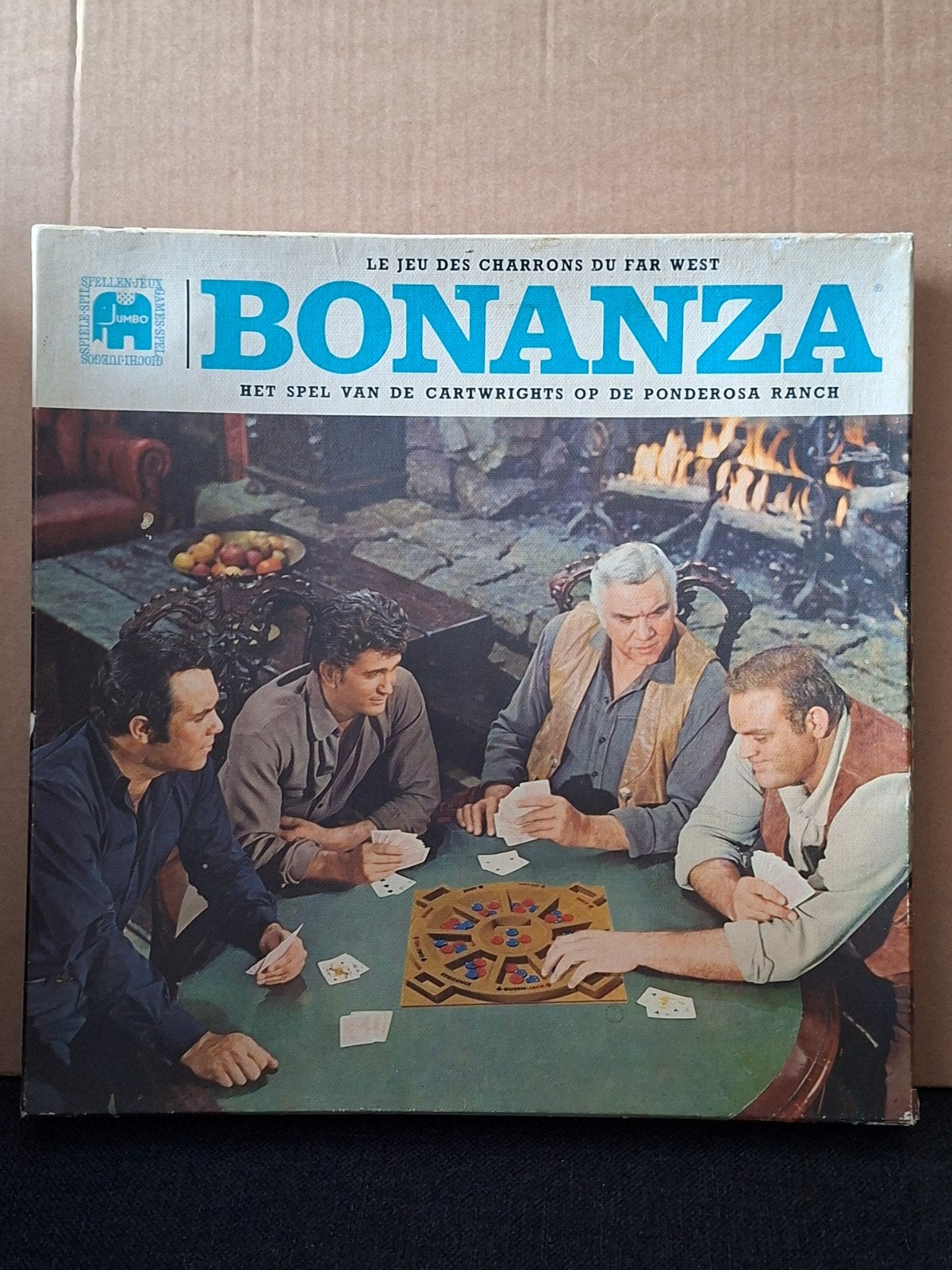 Bonanza Bordspel - Jumbo (1964) - De Cartwrights, Drie of vier spelers, Ophalen of Verzenden, Gebruikt, Jumbo