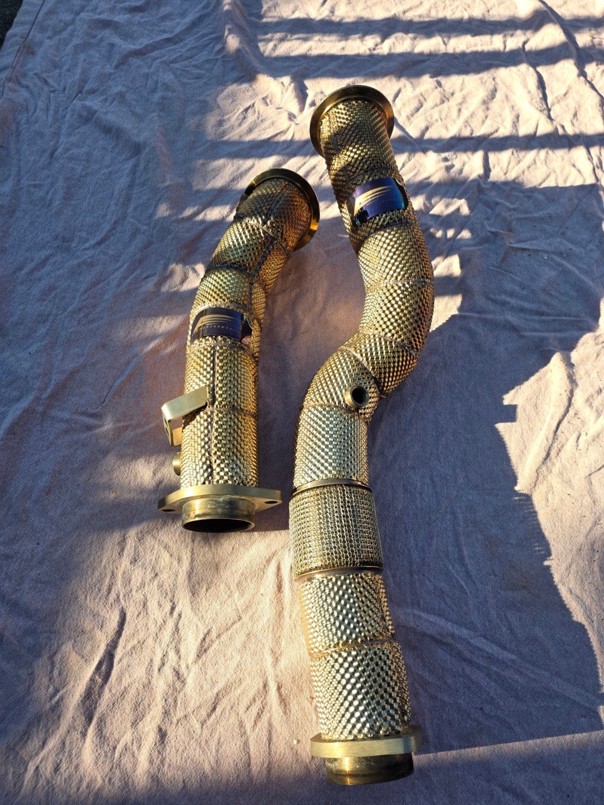 BMW M3/M4 G82/g83 Van Crooke Tuning Downpipes, Ophalen of Verzenden, Gebruikt, BMW